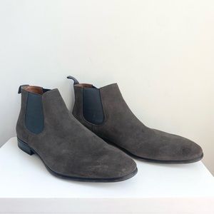 The Rail Chelsea boots suede gray size 44